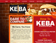 Tablet Screenshot of kebagrill.com